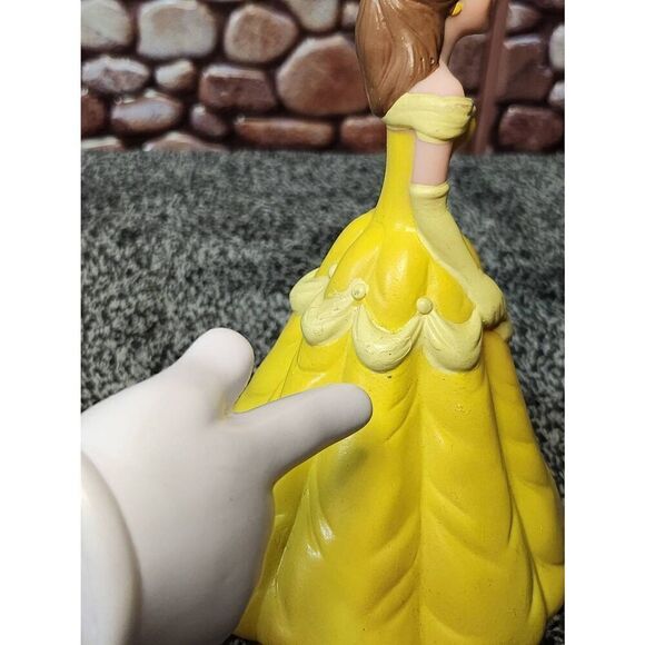 Vintage Beauty And The Beast Rubber Hand Puppet Disney Belle 1992 Pizza Hut Toy - Picture 6 of 11